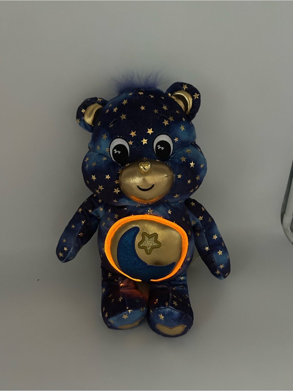 Care Bears Bedtime Bear Limited Collector's Edition 2023 Navy Gold Plush